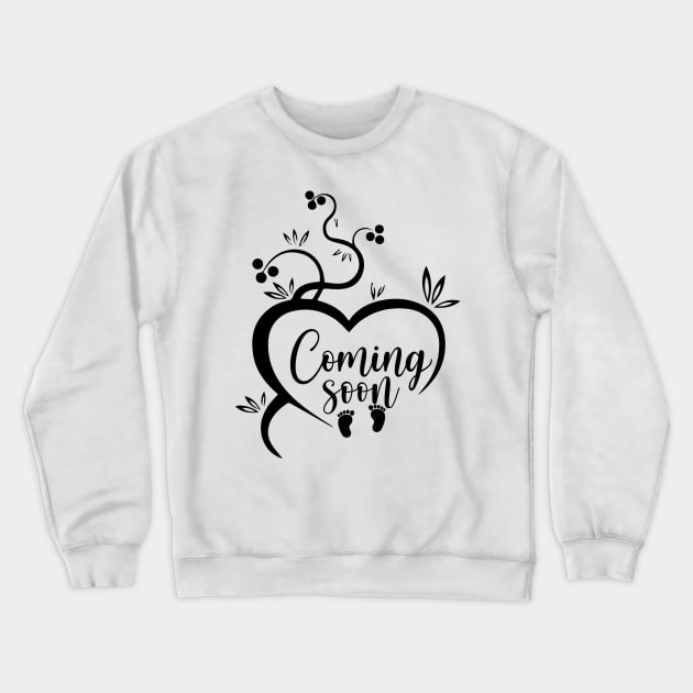 Coming soon Crewneck Sweatshirt by PrintWithCare